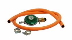Cozze® regulator set with regulator, 1.1 metre hose and clamp SE