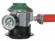 Cozze® regulator set with regulator and manometer, 1.1 metre hose and clamp DK/NO/EU