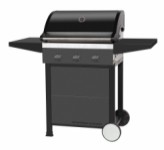 Gas barbecue 3B + SB – Black Panel Elegance 