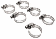 Green>it® hose Clamps 4 x 12/22 mm and  2 x 16/27 mm
