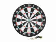 Play>it® dartboard with 6 darts 41×1,1 cm